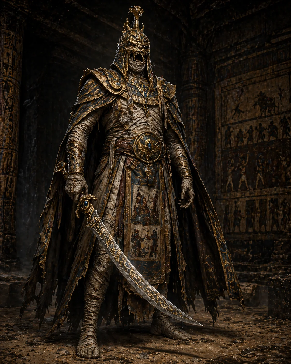 Some fantasy mummies (gpt2) picture 1 of 6