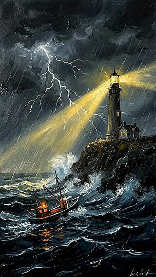 Hope That Won’t Fade in the Storm / Phone Wallpaper Archives'