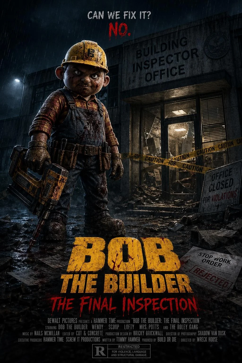 Fake horror movie posters of kids’ shows picture 7 of 8