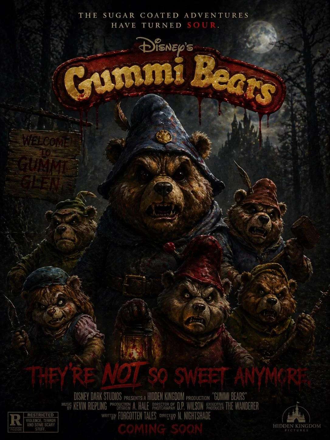 Fake horror movie posters of kids’ shows picture 8 of 8