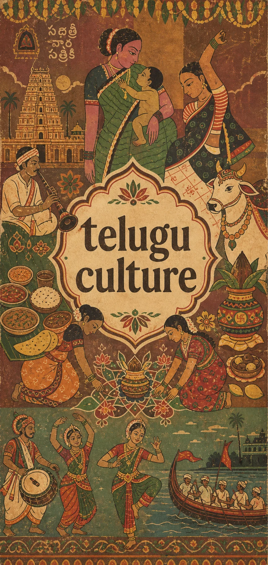 Ai art depicting Telugu culture picture 1 of 1