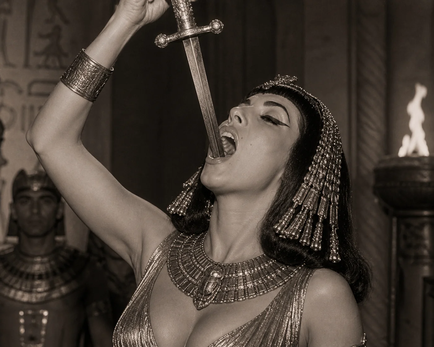 famous women swallowing swords picture 3 of 3