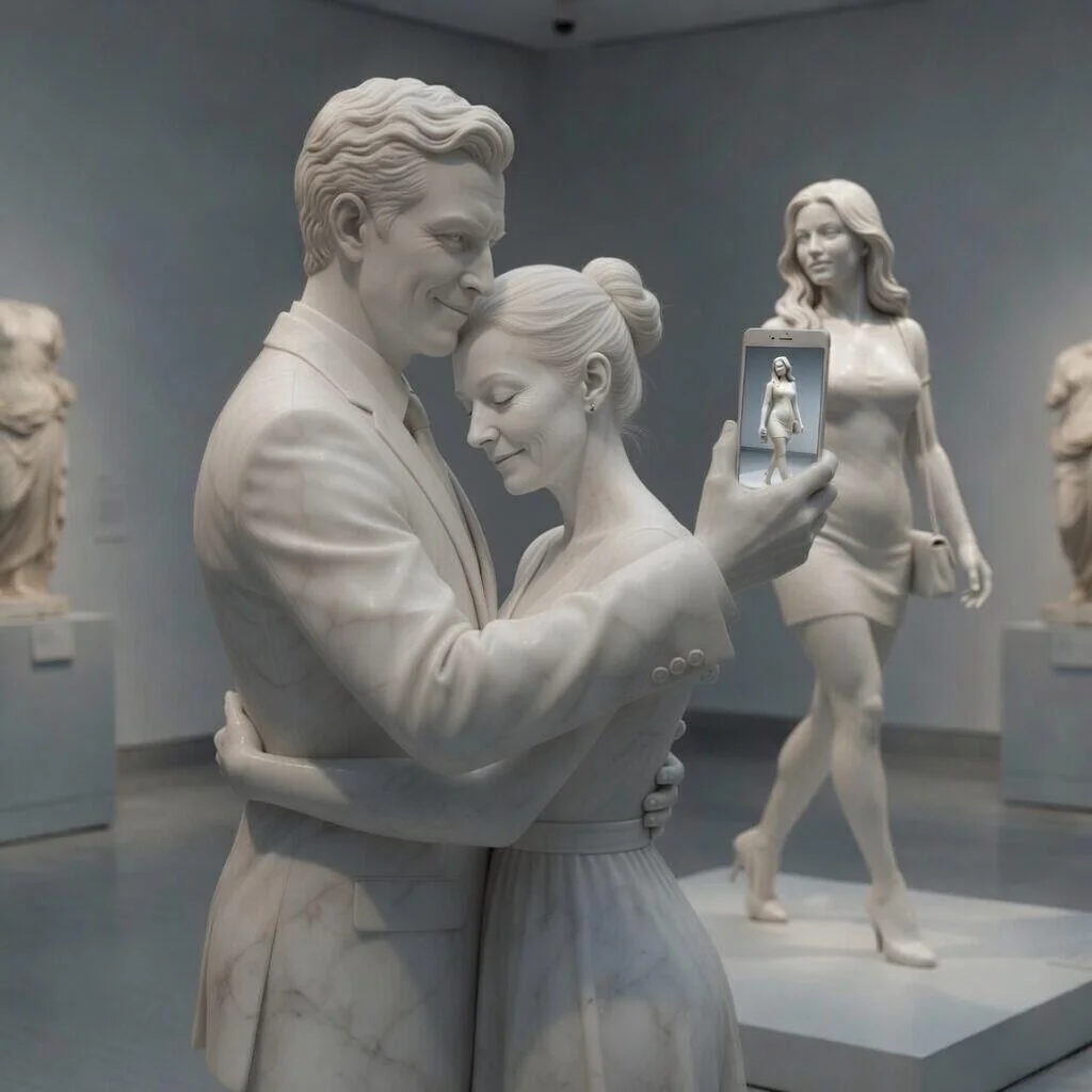 Modern Statue Exhibit - Spot it? picture 1 of 1