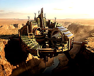 Arcosanti ~ Self-Contained City'