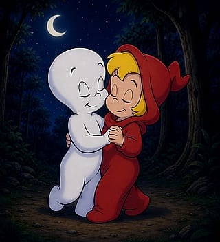 Casper and Wendy dance'