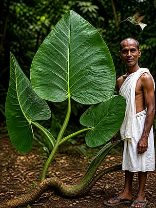The Giant Leaf Keeper'