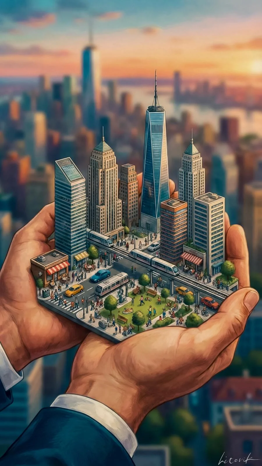 Urban Planning in Your Hands / Phone Wallpaper Archives picture 1 of 1
