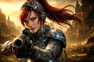 StarCraft Fanart: Sarah Kerrigan'
