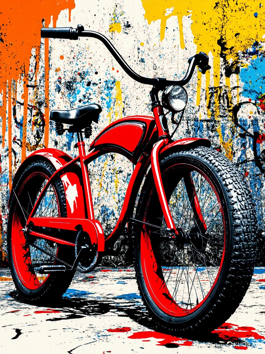 Bicycle Pop Art Style picture 3 of 8