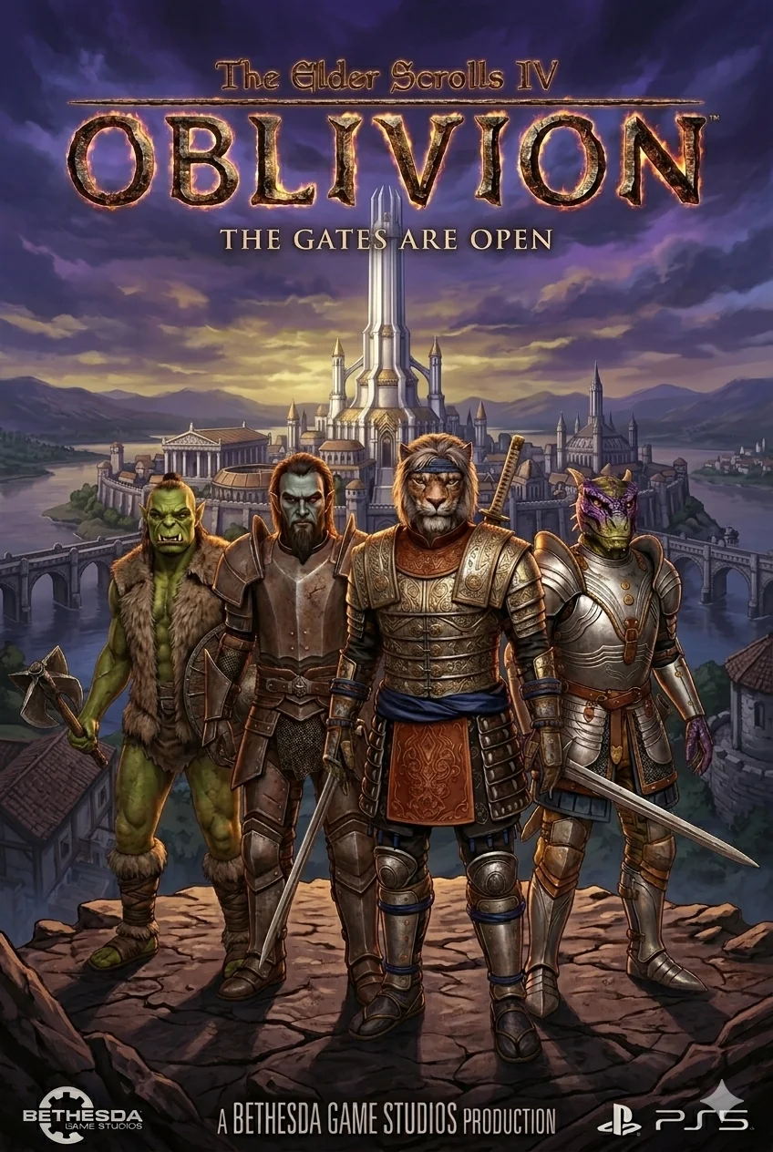 My Oblivion heroes as movie posters picture 1 of 7