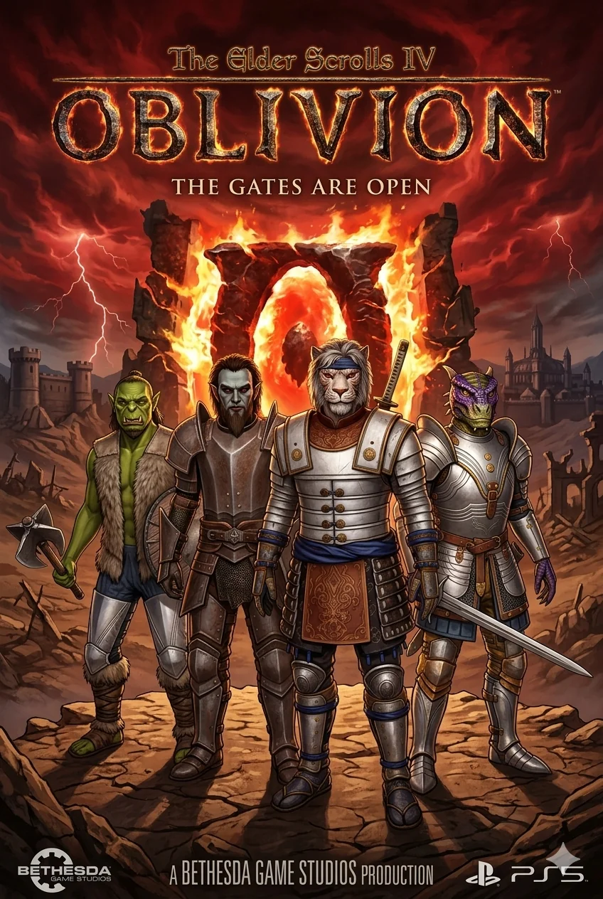 My Oblivion heroes as movie posters picture 6 of 7