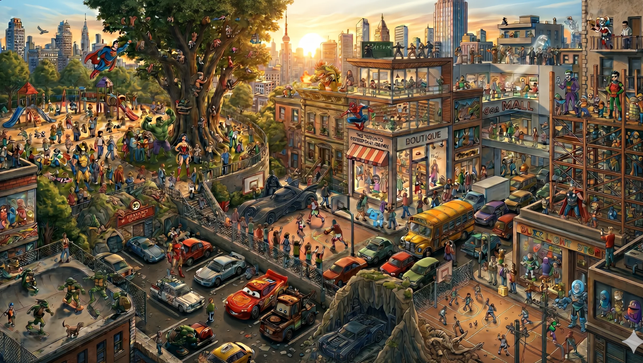 A spin on where's Waldo for my toddler, but using his favourite characters picture 1 of 1