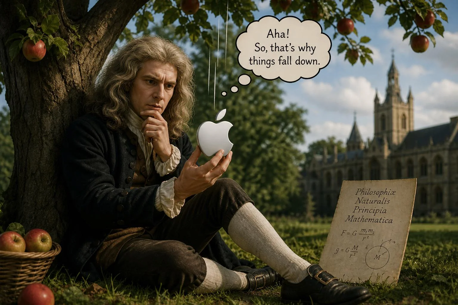 Newton and Apple picture 1 of 1