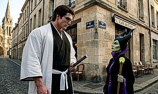 Maleficent and Aizen'