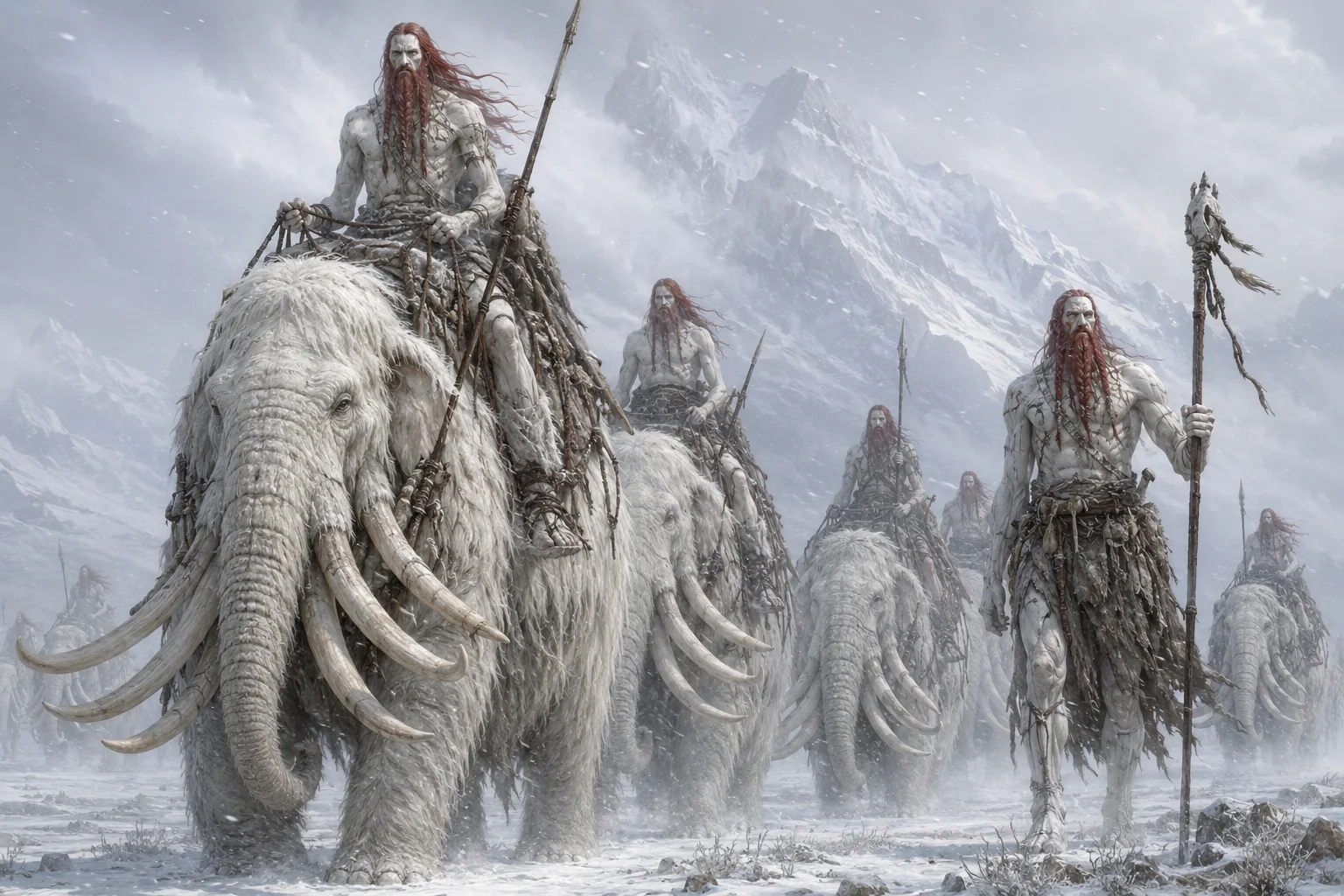 Ice Giants (Atzaeg Ishayru) with their Imaehangta picture 1 of 1