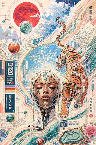 Retro Edo Futuristic'