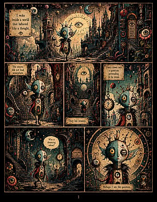 Strange + Odd Comic #1'