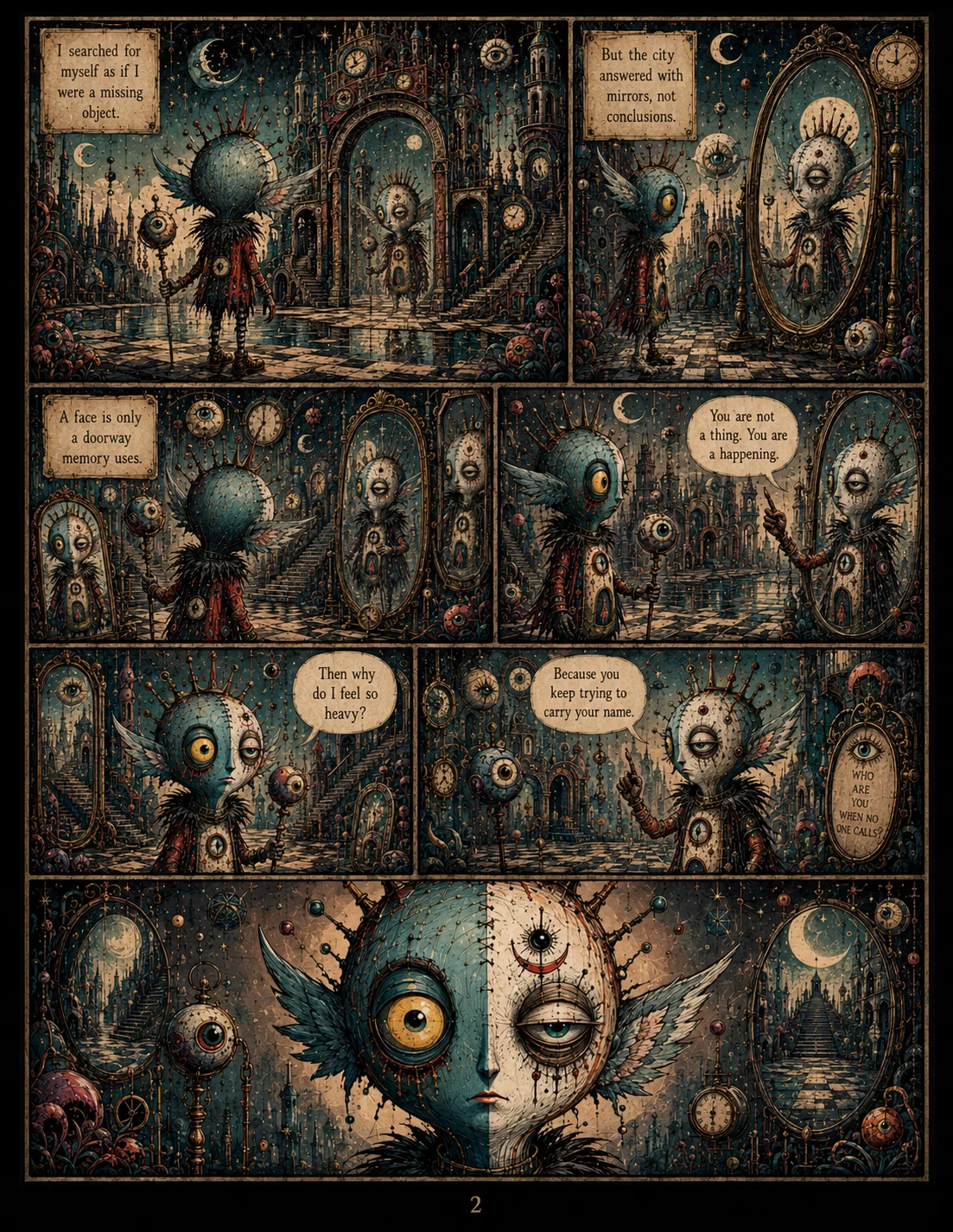 Strange + Odd Comic #1 picture 3 of 5