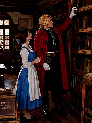 Ed gets a book for Belle'