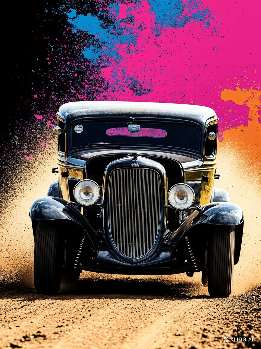 Old Old School Car for Painting picture 1 of 8