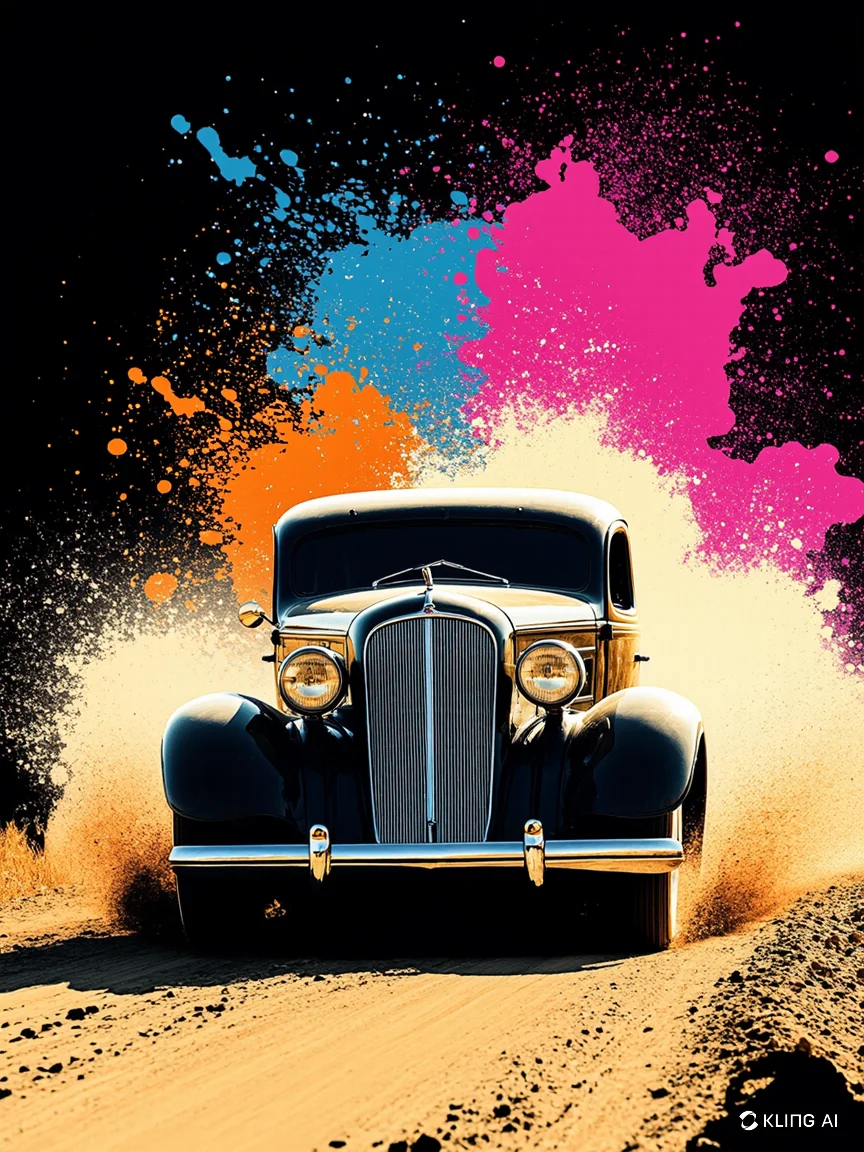 Old Old School Car for Painting picture 2 of 8