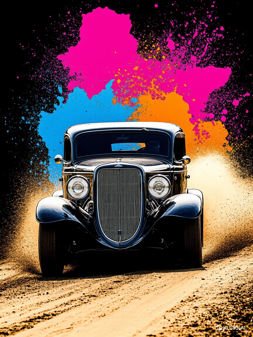 Old Old School Car for Painting picture 3 of 8