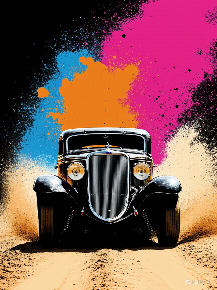 Old Old School Car for Painting picture 4 of 8