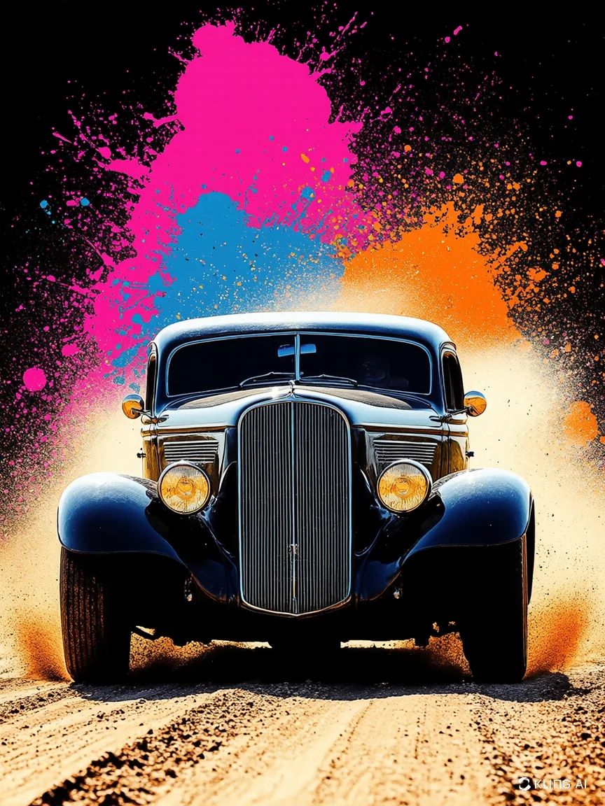 Old Old School Car for Painting picture 5 of 8