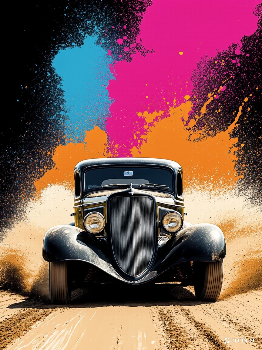 Old Old School Car for Painting picture 8 of 8