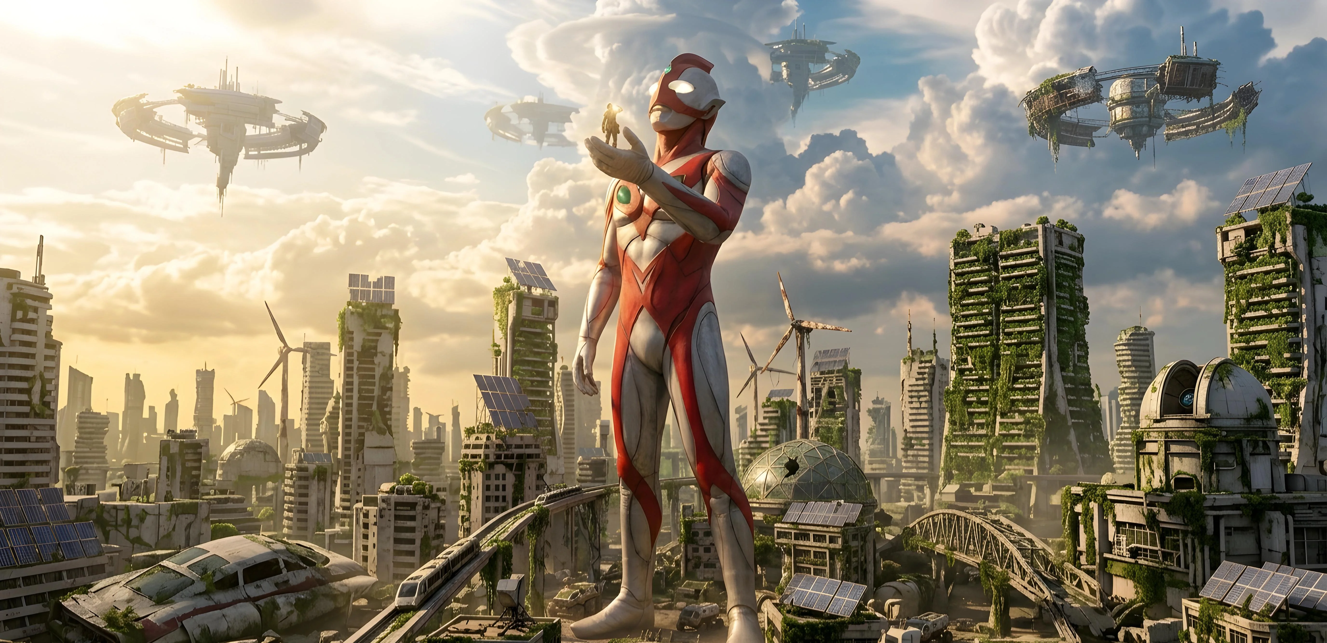 Ultraman Eden (ウルトラマンエデン) In the future to the Solarpunk era, humans finally discover and truth about Ultraman were the original humans and their ancestors. Character design were inspired from Hiroshi Maruyama. [ オリジナルウルトラマン , オリトラマン , Oritraman , Oritra , Oritoraman , Oritora , UltramanOC ] picture 2 of 7