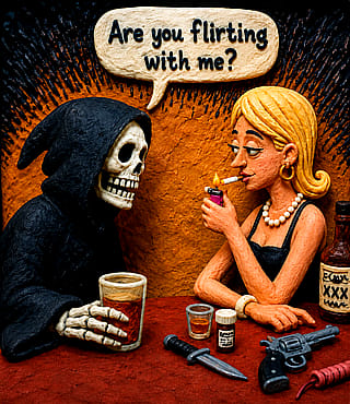 Are you flirting with me?'