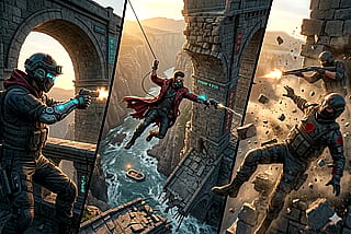 Ruins of the Last Bridge — Parkour Extraction'