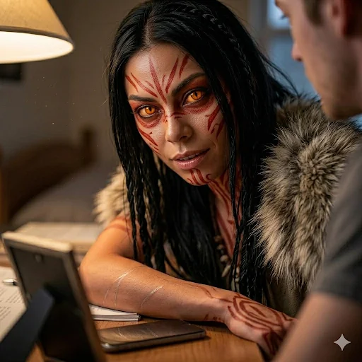 Guy Connecting With His Skinwalker Girl picture 2 of 2
