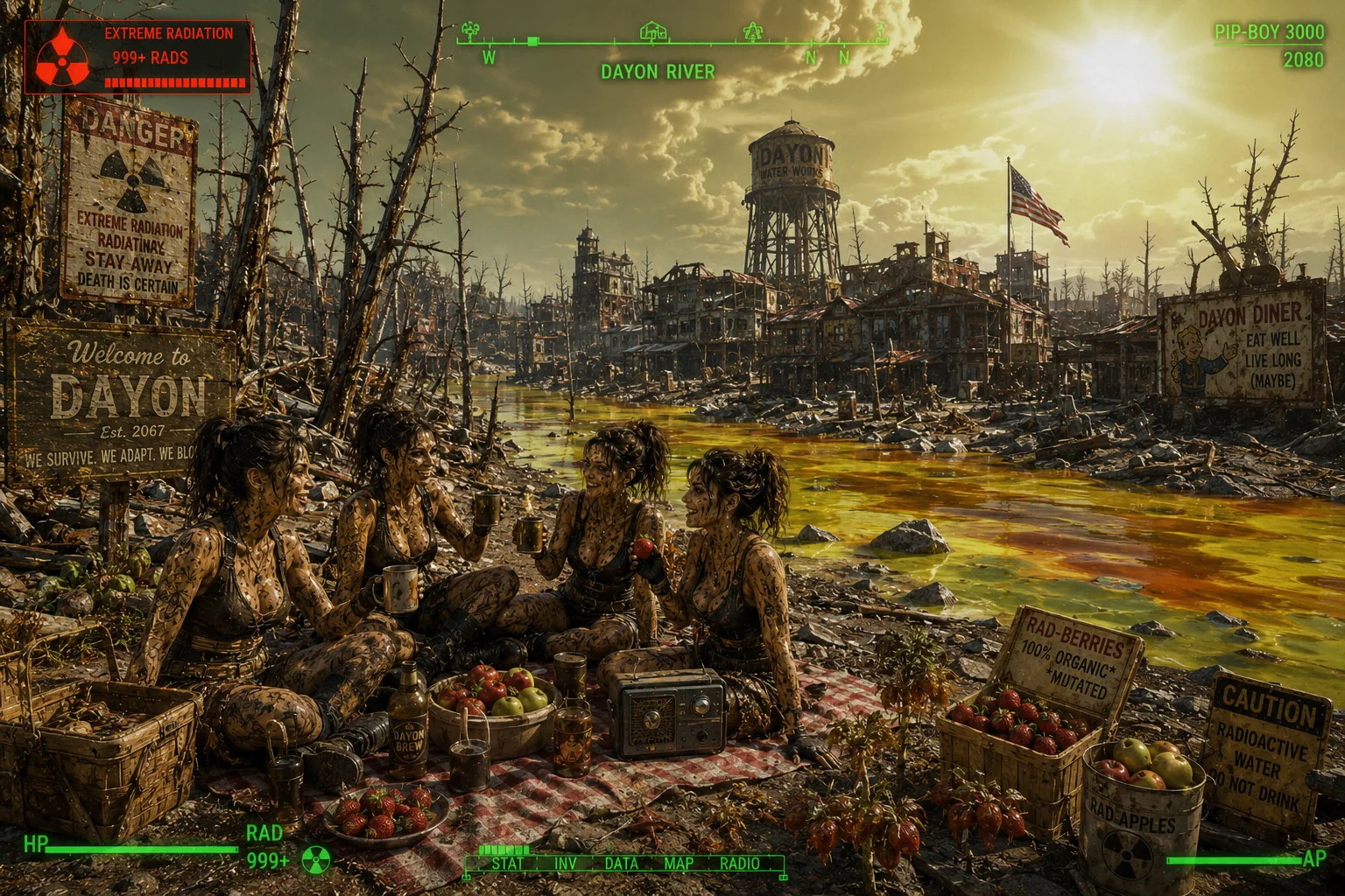 Fallout der Alltag der Ghule *( Chat gpt generiert *) picture 1 of 1