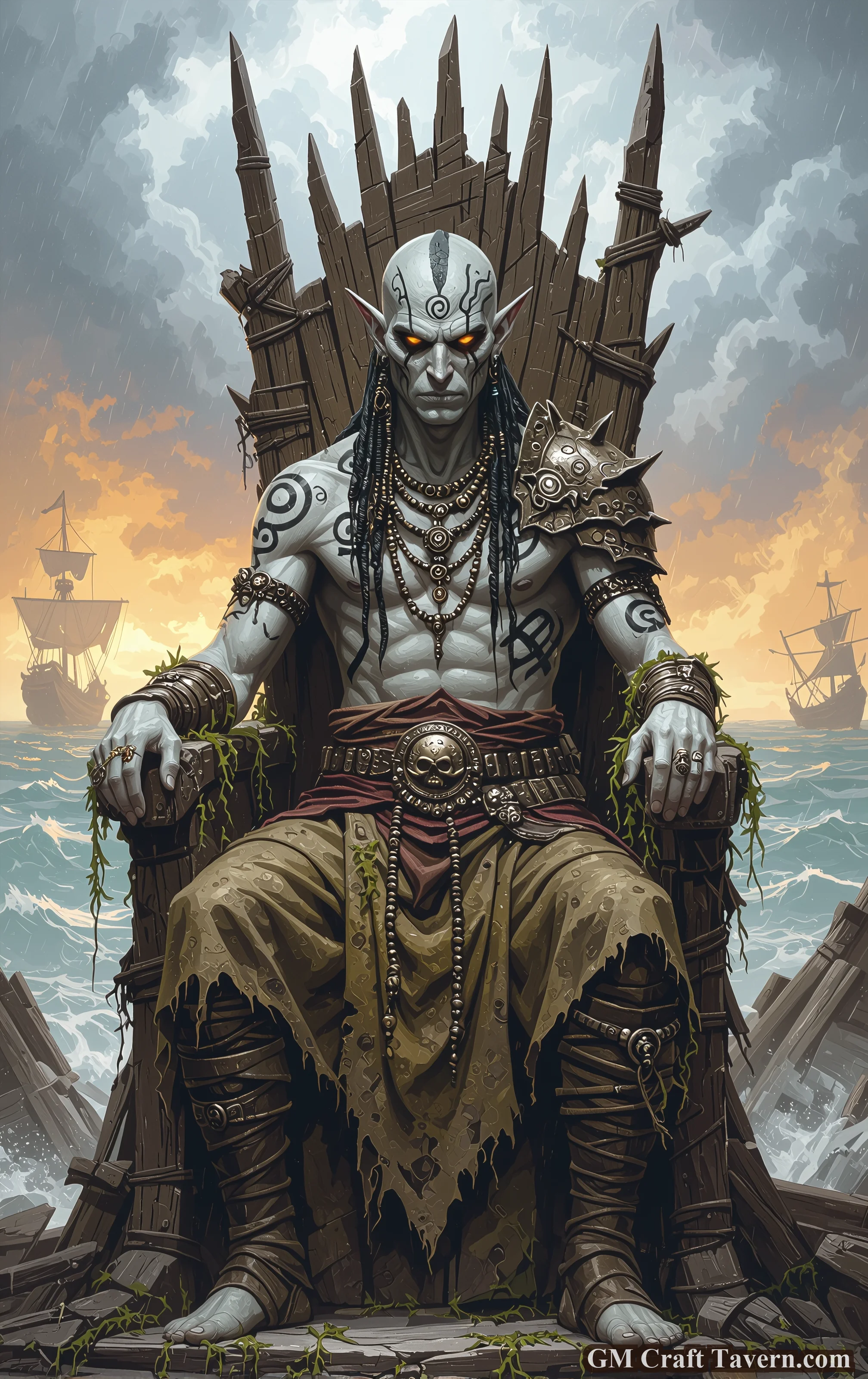 Ascetic King on the Throne picture 1 of 1