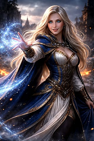 Warcraft fanart: Jaina Proudmoore'