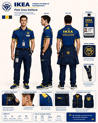 IKEA　Intelligence, Knowledge, and Espionage Authority'