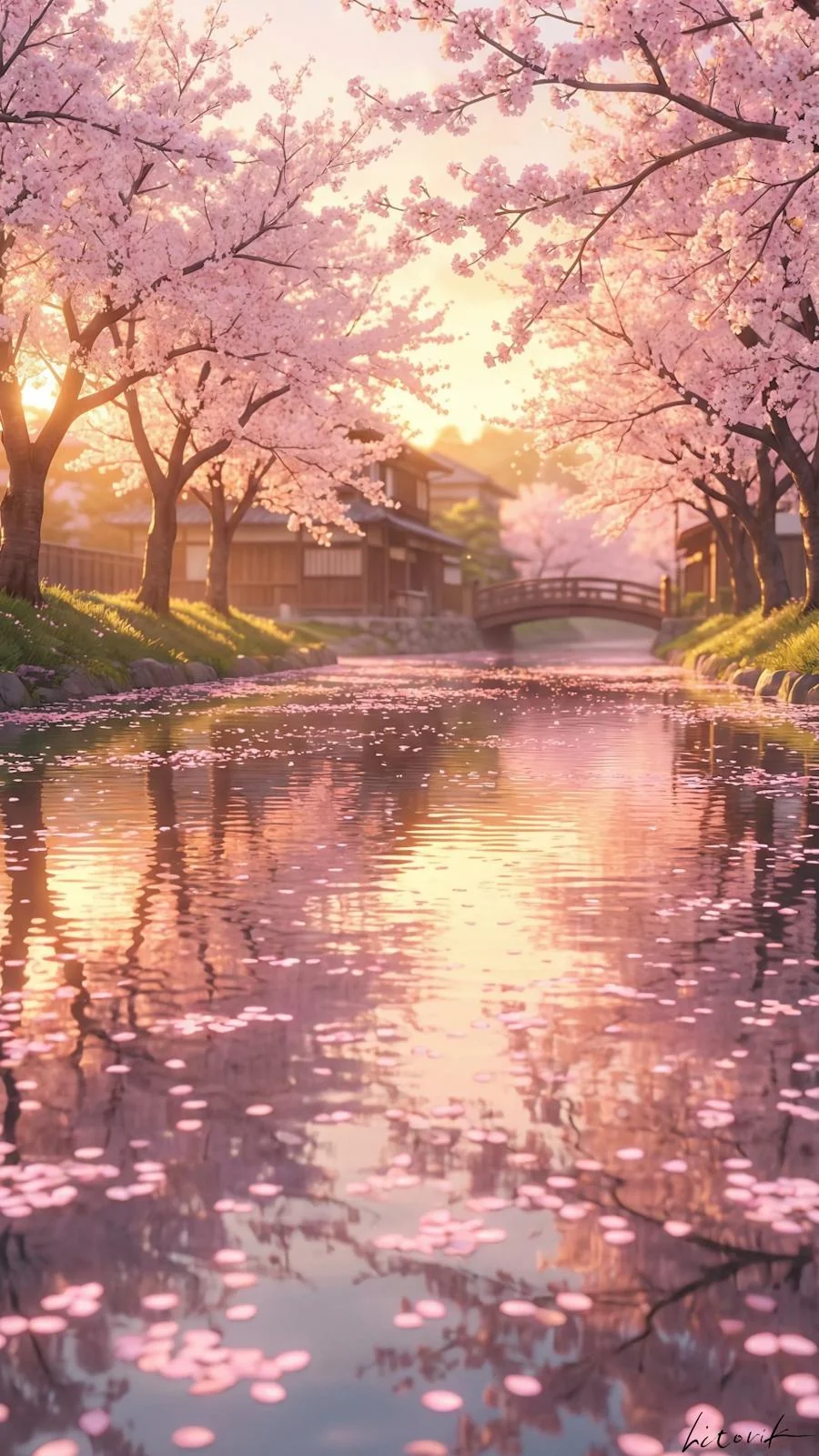 Dreamy Spring Reflections / Phone Wallpaper Archives picture 1 of 1