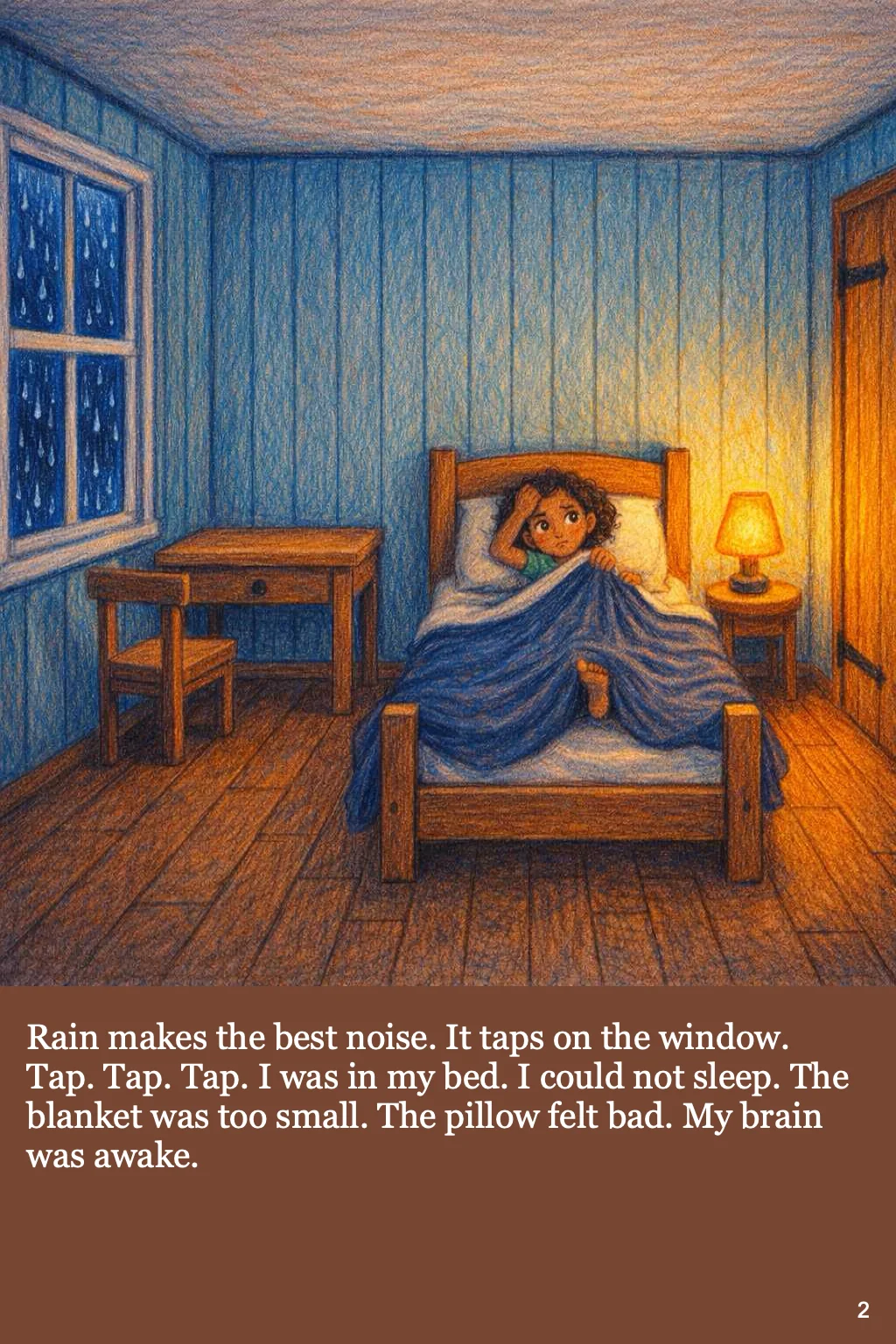 The Night I followed A Raindrop (Inspired by Harold and the Purple Crayon) picture 7 of 11