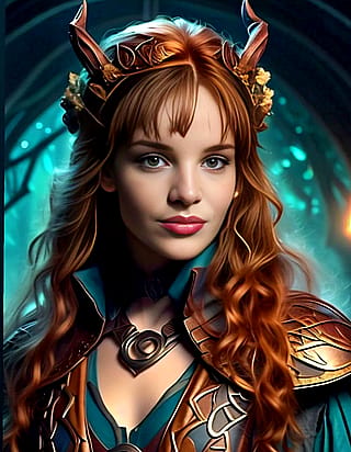 Fantasy warrior princess of myself!'