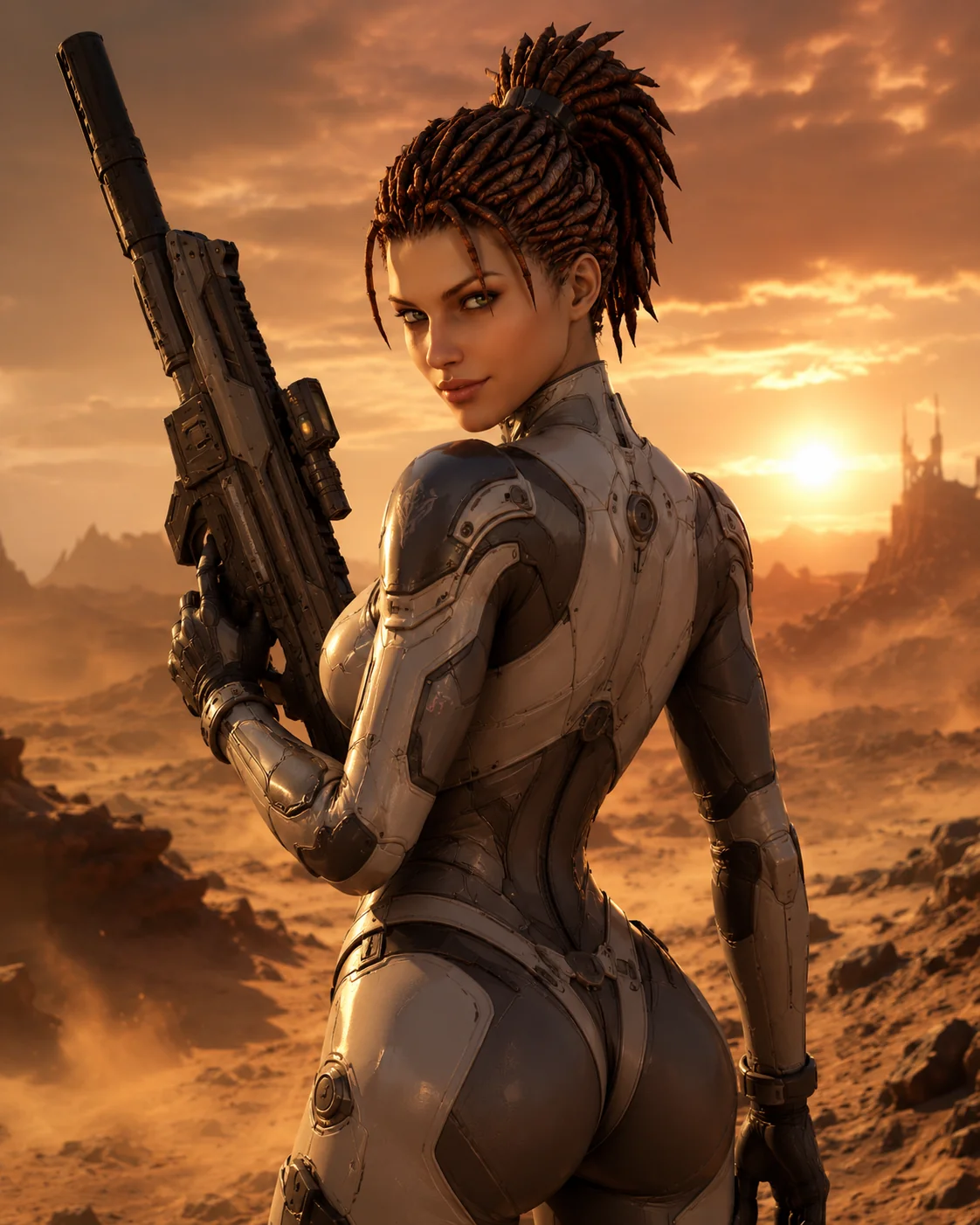 StarCraft fanart: Sarah Kerrigan picture 1 of 5