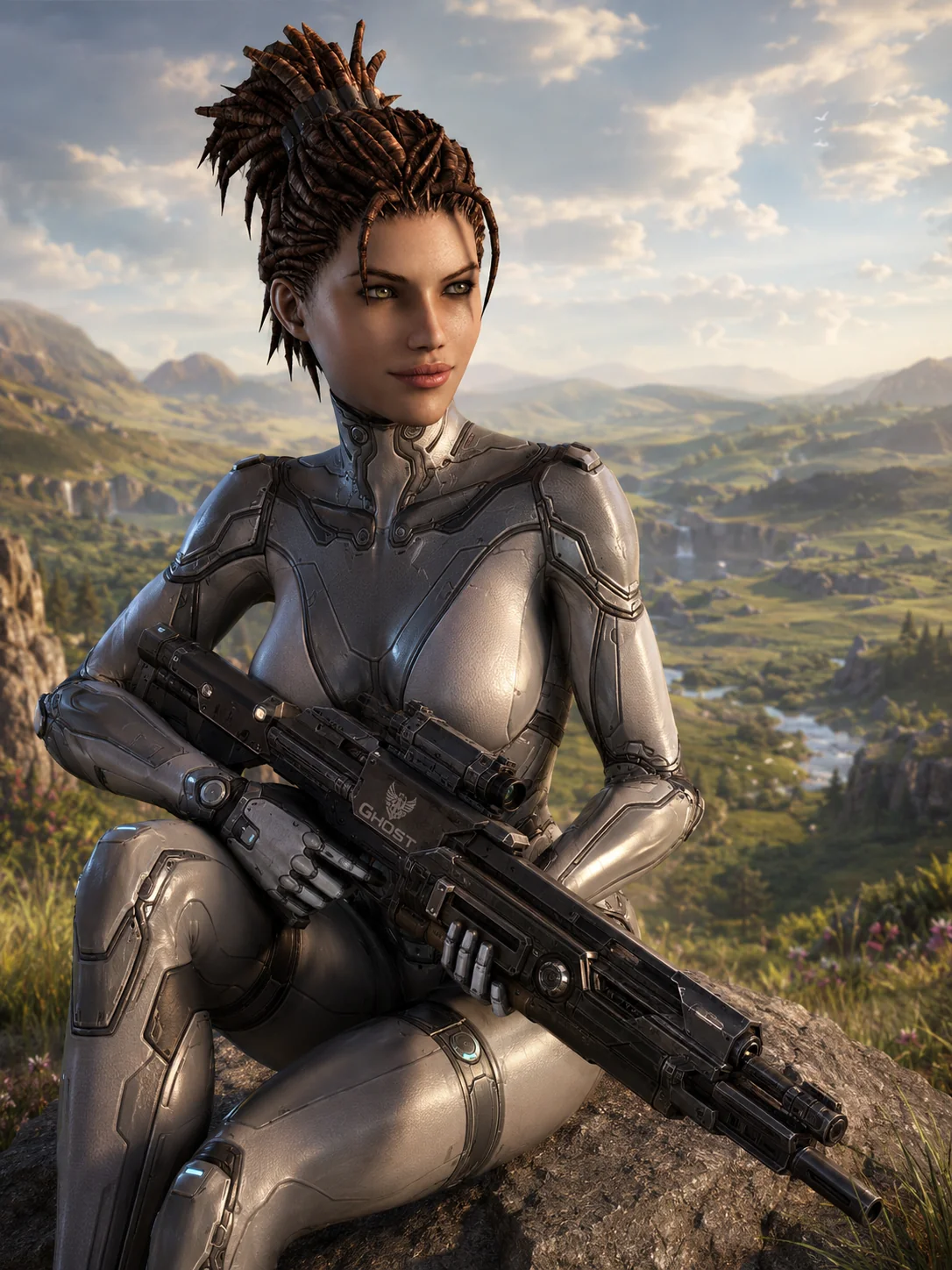 StarCraft fanart: Sarah Kerrigan picture 2 of 5