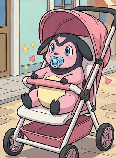 Some images of Skye and her adorable baby Miltank, Millie picture 1 of 3