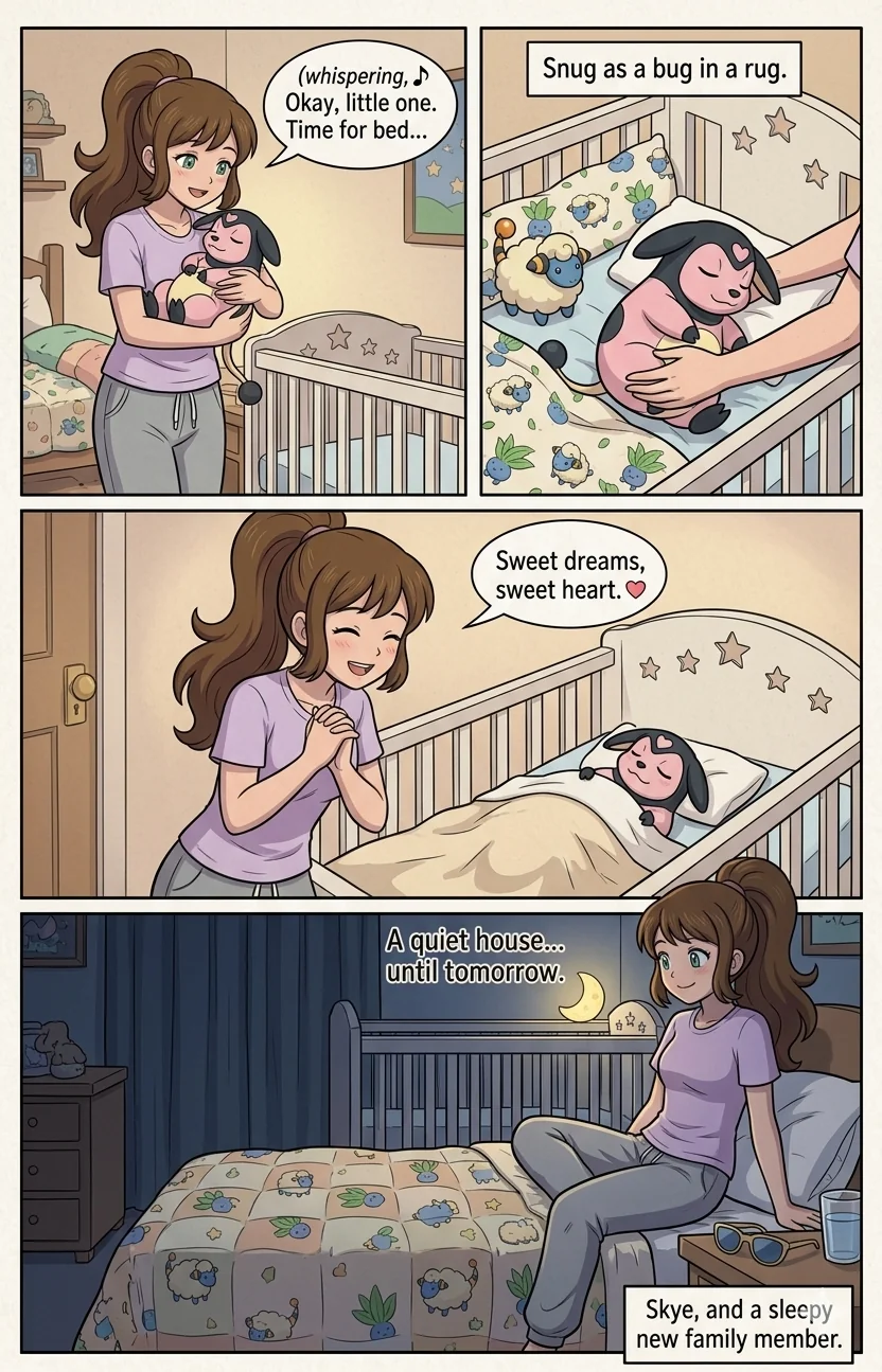 Some images of Skye and her adorable baby Miltank, Millie picture 3 of 3