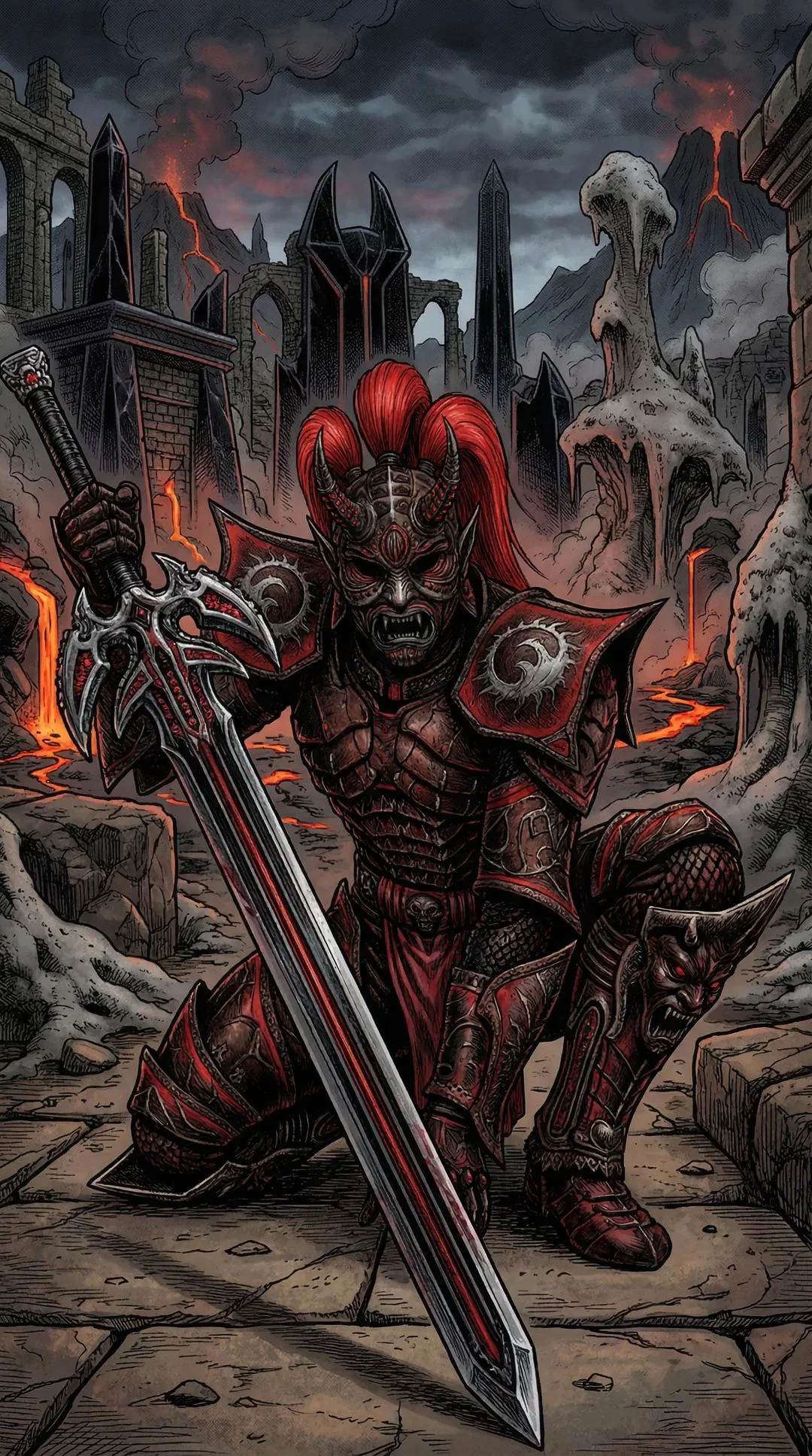 Daedric Armor from Morrowind picture 4 of 6