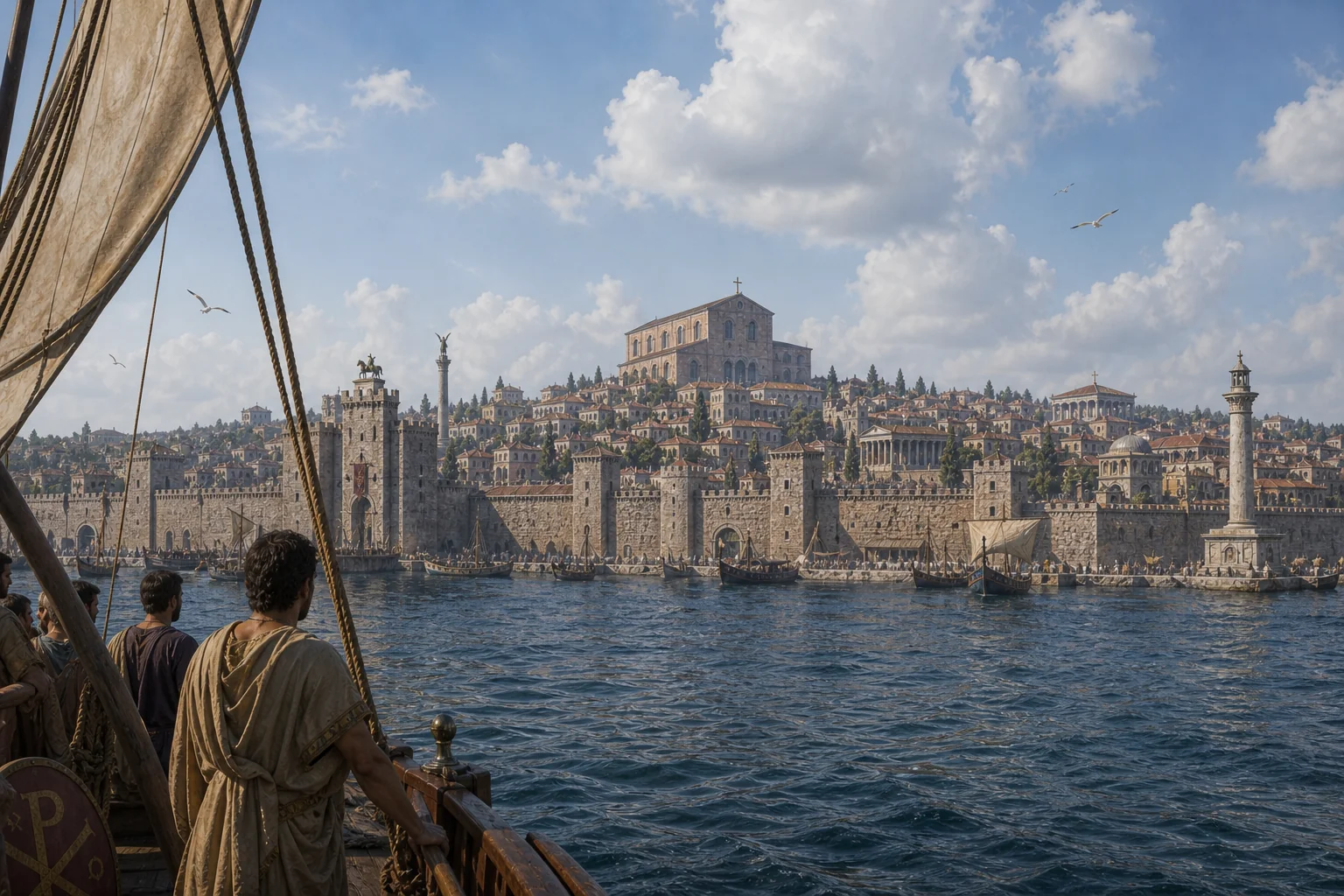 Imagining how Constantinople looked like before Justinian picture 3 of 5