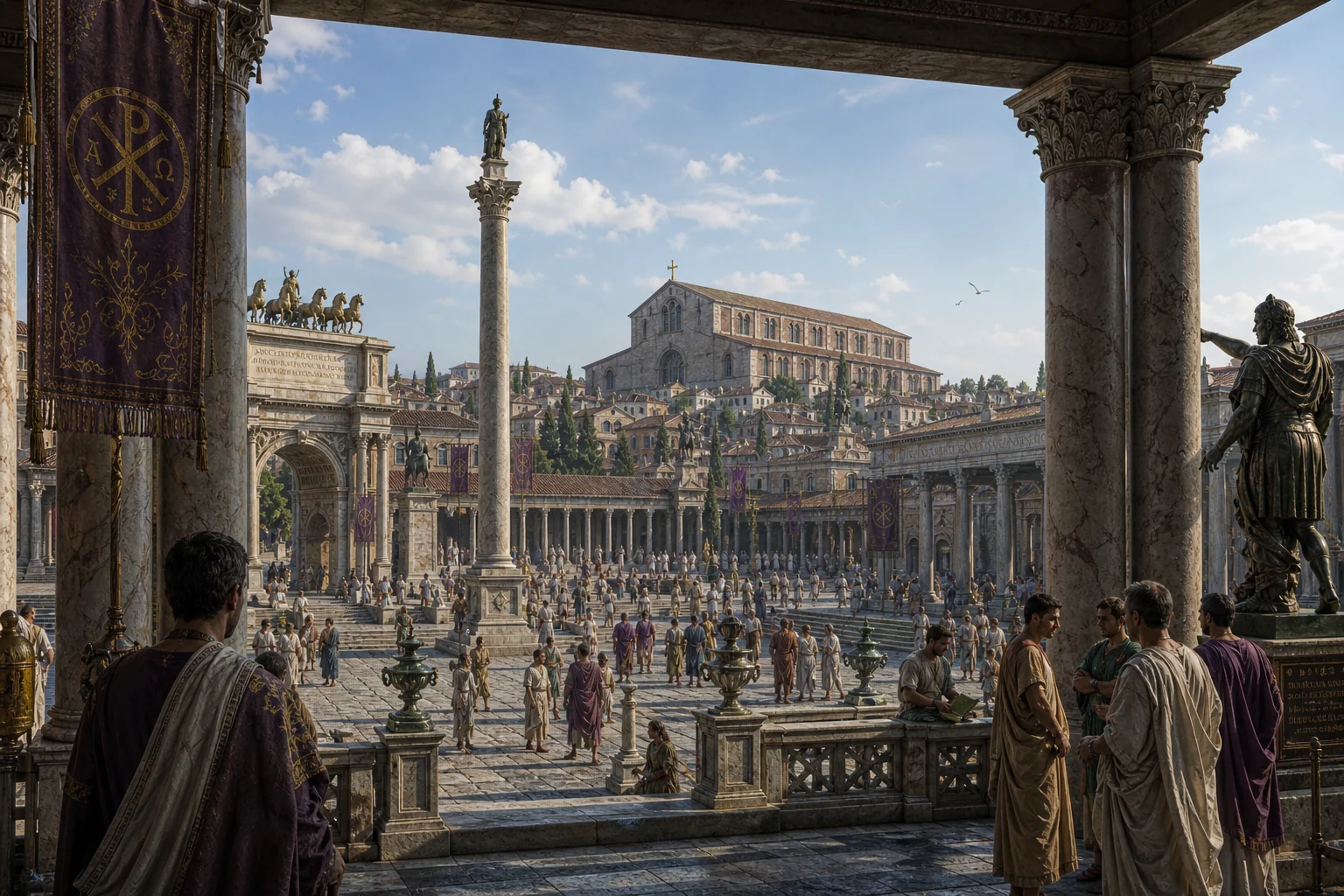 Imagining how Constantinople looked like before Justinian picture 4 of 5