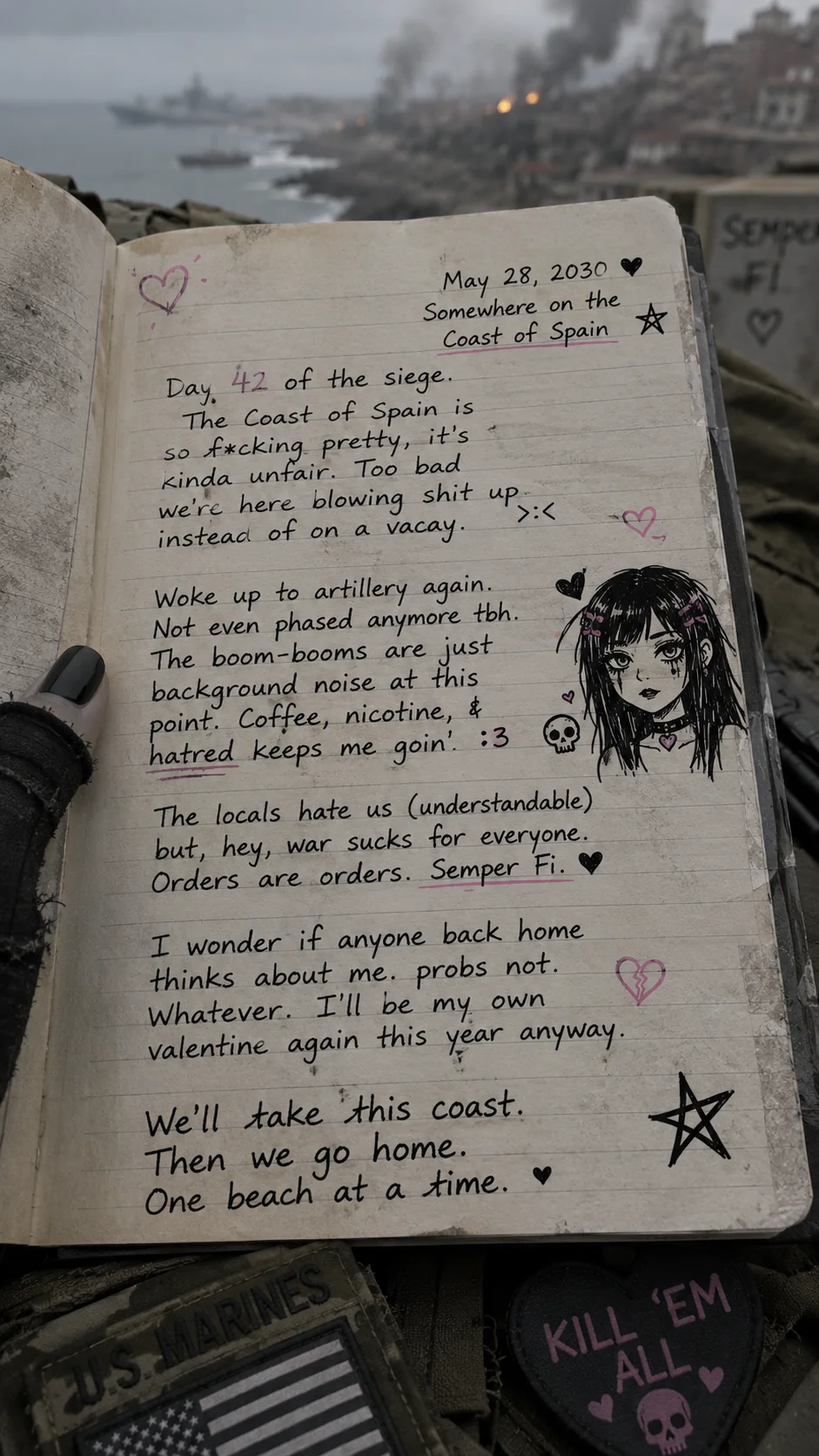 Documents and records from the Egirl Wars picture 2 of 9