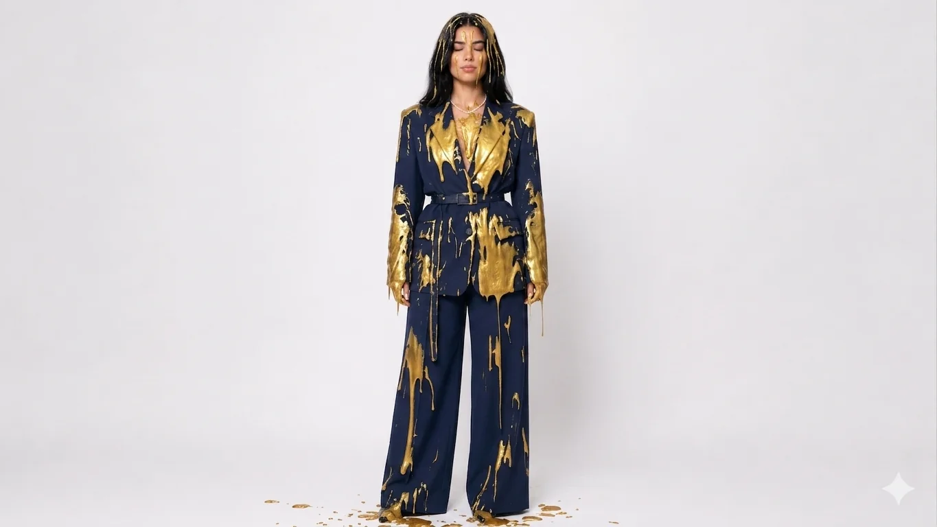 Splattered in 24K gold slime picture 2 of 2