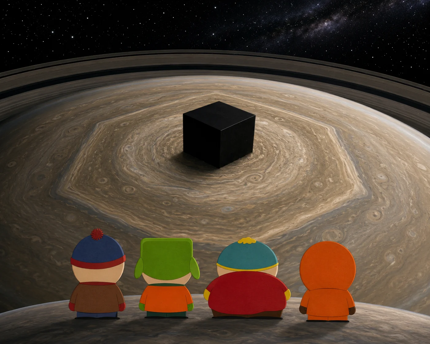 I asked chatgpt to generate a picture of south park and this is what it gave me picture 1 of 1